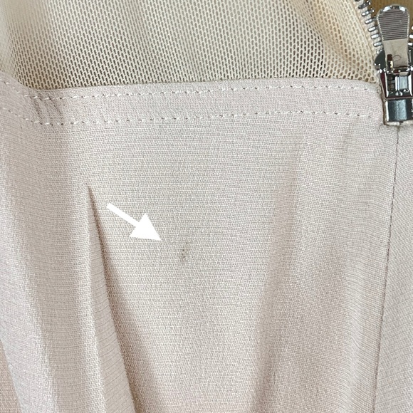 Sandro Paris Mesh Peplum Top Size 8 - Picture 12 of 12